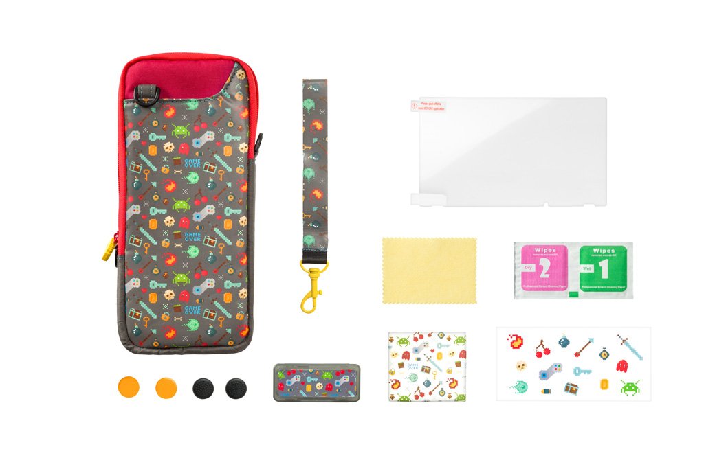 Fundas Y Almacenamiento Indeca Pack Accesorios 10 En 1 Pixels ( NINTENDO SWITCH - ) Fundas Y Almacenamiento Indeca Pack Accesorios 10 En 1 Pixels ( NINTENDO SWITCH - )